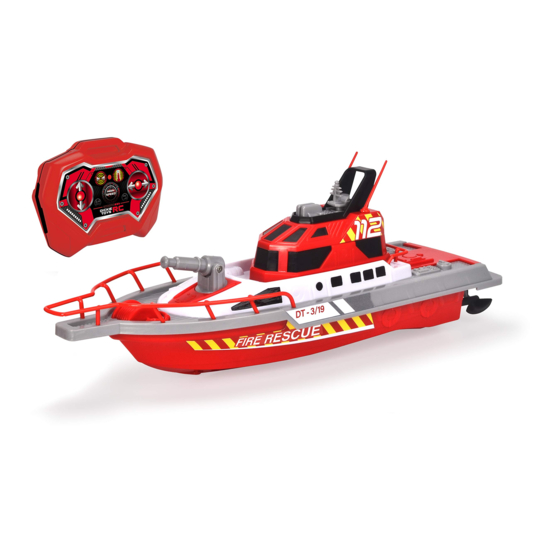 DICKIE TOYS RC FIRE BOAT Instrucciones De Uso