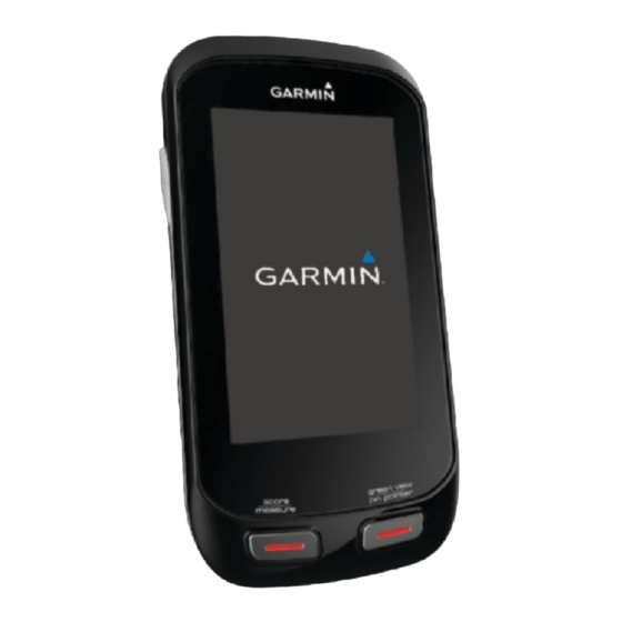 Garmin Approach G8 Manual Del Usuario