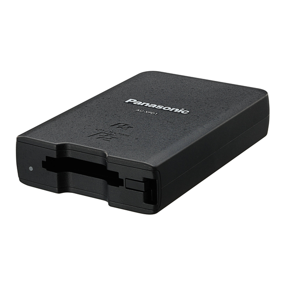 Panasonic AU-XPD1 Instrucciones De Funcionamiento