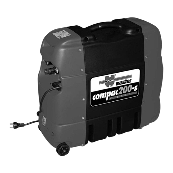 Wurth Master Compac 200-S Silent Instrucciones De Uso Y Mantenimiento