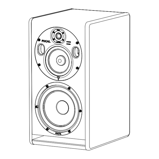 Focal TRIO6 BE Manual Del Usuario