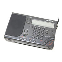 Sony ICF-SW1000TS Manual De Instrucciones
