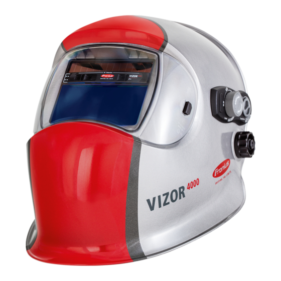 Fronius VIZOR 4000 Plus Manual De Instrucciones