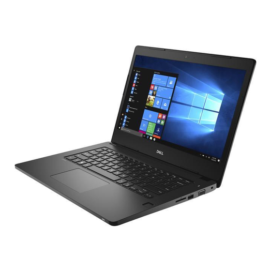 Dell Latitude 3480 Manual Del Propietário