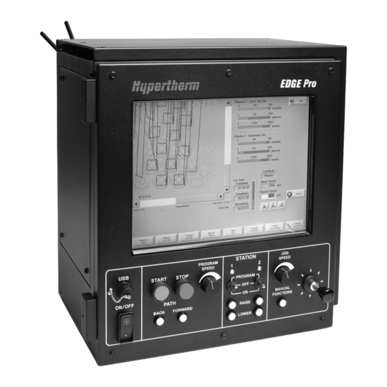 Hypertherm EDGE  Pro SERCOS III Manuales