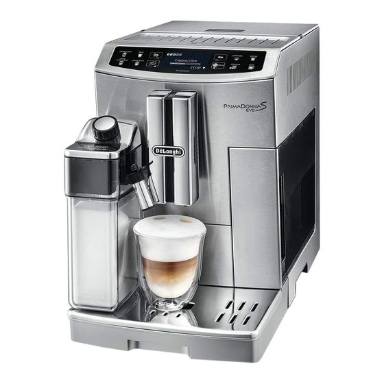 DeLonghi PrimaDonna S Evo Manuales