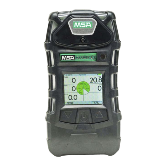 MSA ALTAIR 5 Manual De Instrucciones