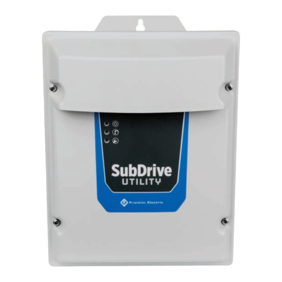 Franklin Electric SUBDRIVE UTILITY UT3P Manual Para Propietarios