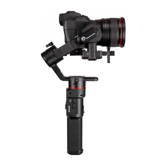 Manfrotto MVG220 Manual De Instrucciones
