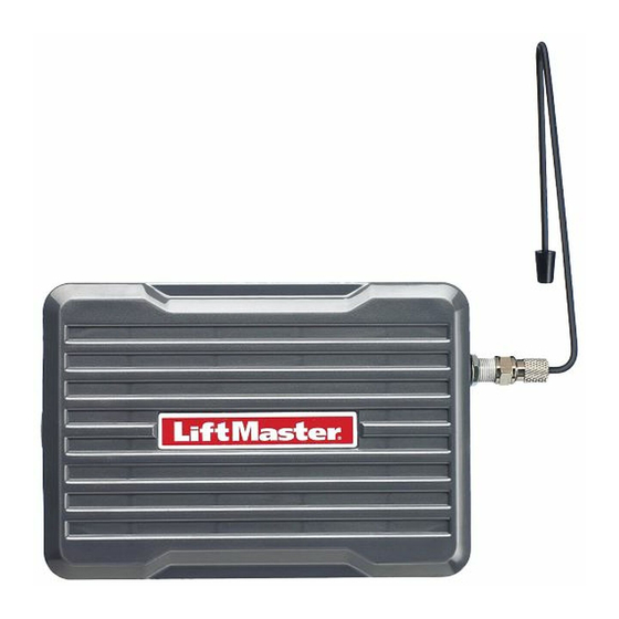 LiftMaster 860LM Guia De Inicio Rapido