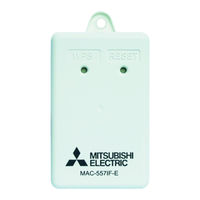 Mitsubishi Electric MAC-557IF-E Para El Instalador