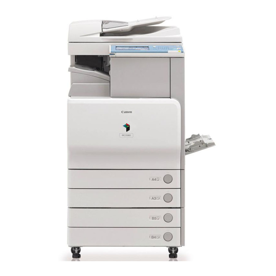 Canon iRC3580 Manuales