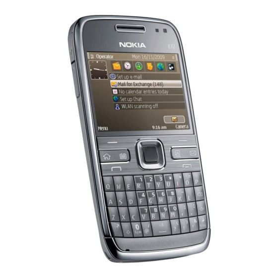 Nokia E72 Guía De Usuario