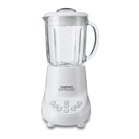 Cuisinart SmartPower Duet BFP-703 Y SUS VARIANTES Manual De Instrucciones