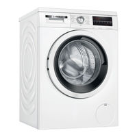 Bosch WUU28T60ES Instrucciones De Uso Y Montaje