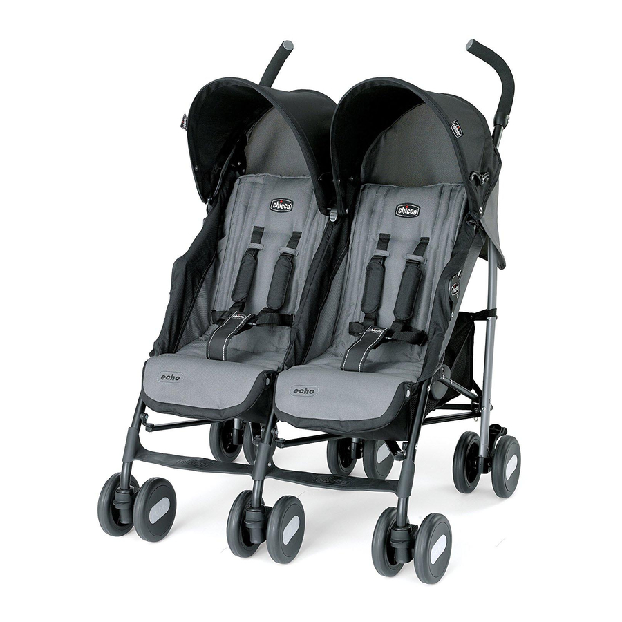 Chicco Echo Twin Manual Del Propietário
