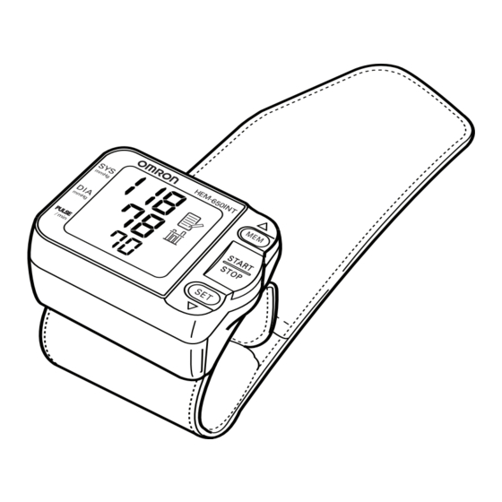 Omron HEM-650INT Manual De Instrucciones