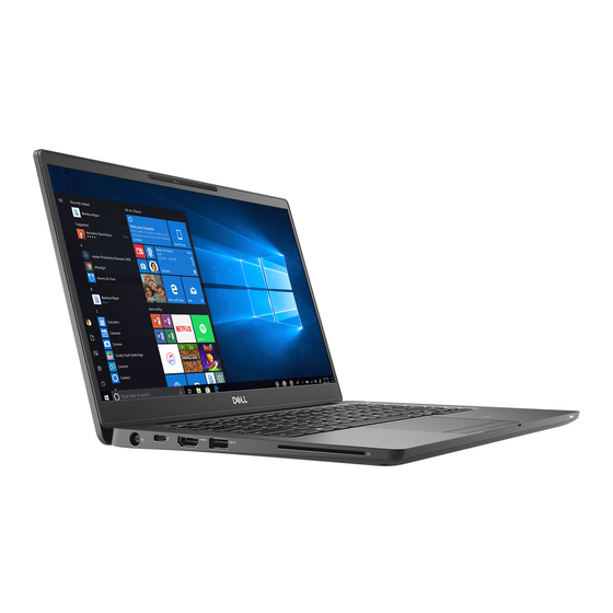 Dell Latitude 7300 Configuración Y Especificaciones