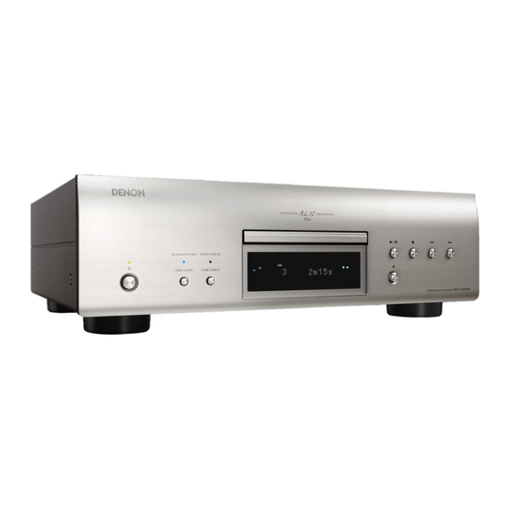 Denon DCD-2500NE Manual Del Usuario