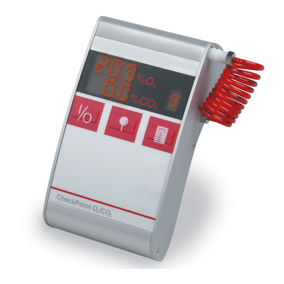 PBI Dansensor CheckPoint O2/CO2 Manual De Uso