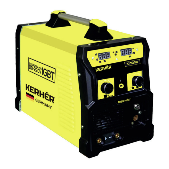 KERHER IGBT KMI200 Manual De Usuario Y Garantía