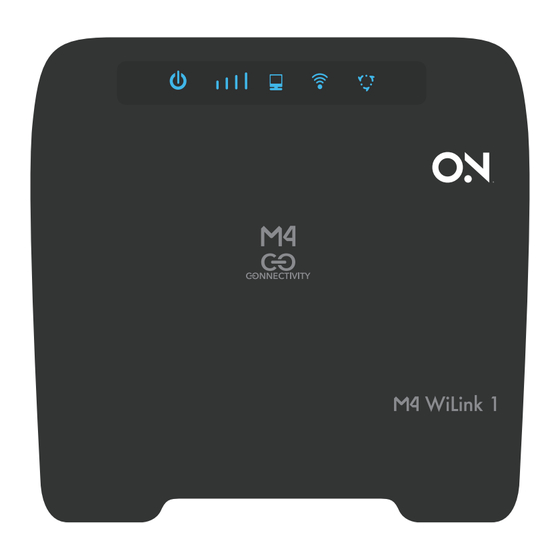 ON M4 WiLink 1 Guía Rápida De Instalación