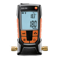 testo 552 Manual De Instrucciones