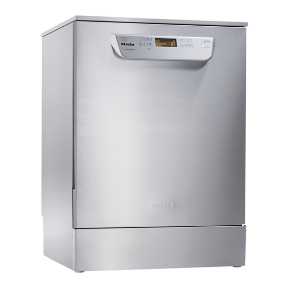 Miele PG 8063 Instrucciones De Manejo