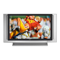 Sony KDS-R60XBR1 Manual De Instrucciones