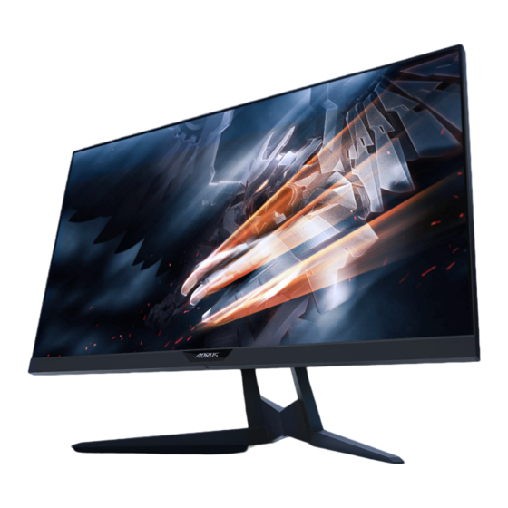 Gigabyte AORUS AD27QD Guía De Usuario