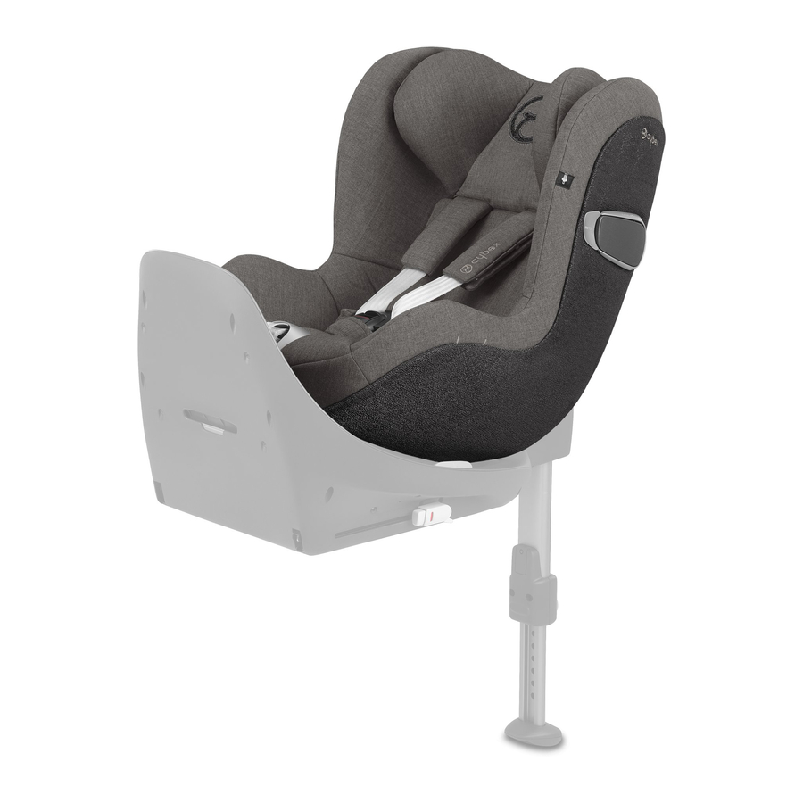 Cybex Platinum SIRONA Zi i-SIZE Guía De Usuario