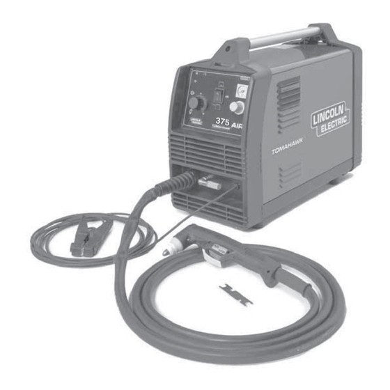 Lincoln Electric TOMAHAWK 375 AIR Manual Del Operador