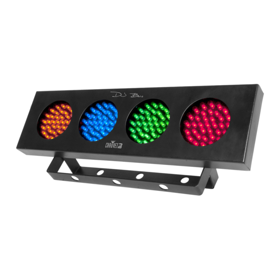 Chauvet DJ DJ BANK Guía De Referencia Rápida