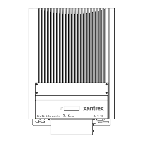Xantrex GT 2.5-DE Manual Del Usuario