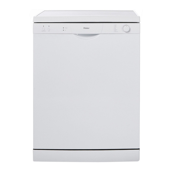 Haier DW12-TFE1 Serie Manual De Instrucciones