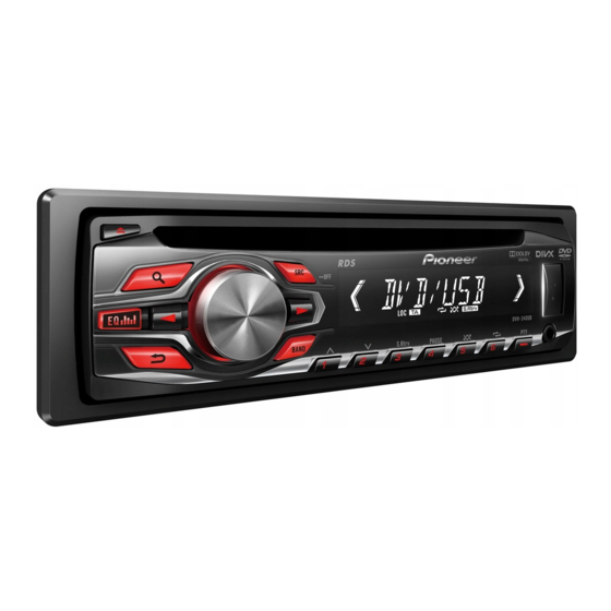 Pioneer DVH-340UB Manual De Instrucciones