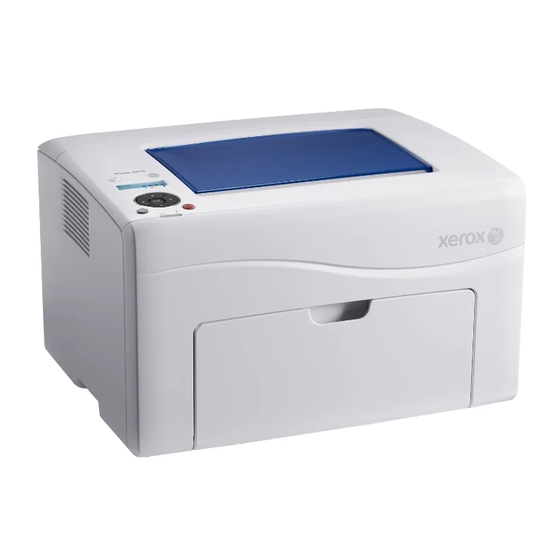 Xerox Phaser 6010 Guía De Uso Rápido