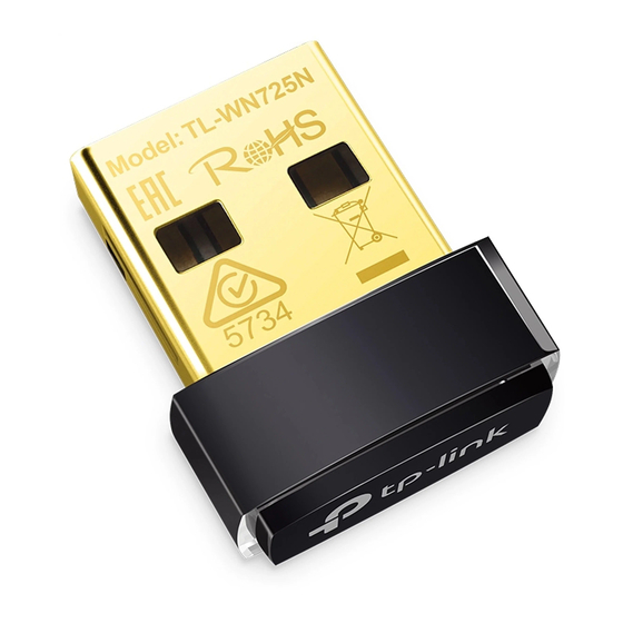 TP-Link TL-WN725N Manual De Instrucciones