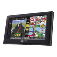 Sony NAV-U Serie Guia De Inicio Rapido