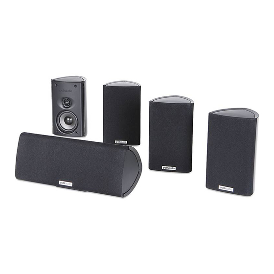 Polk Audio RM90 Serie Manuales