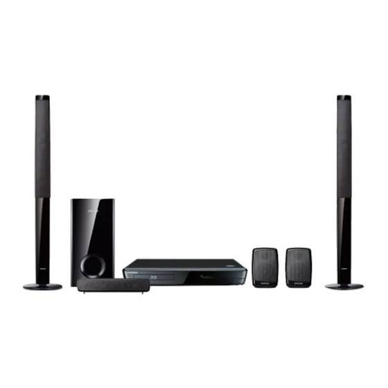 Samsung HT-BD1250 Manual Del Usuario