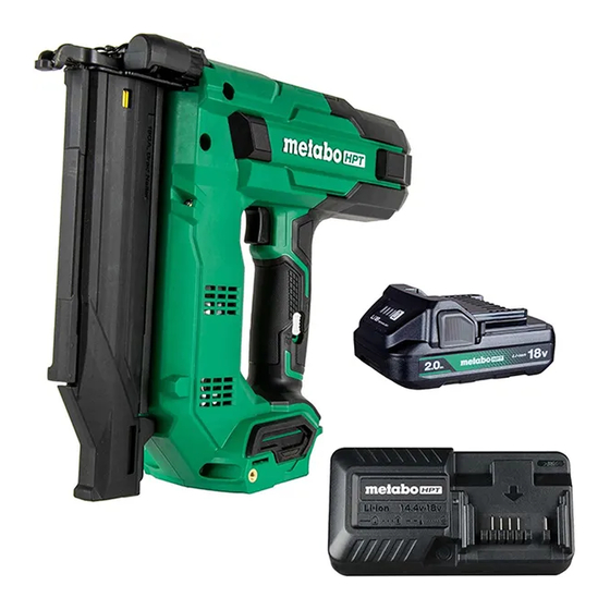 Metabo HPT NT 1850DG Manual