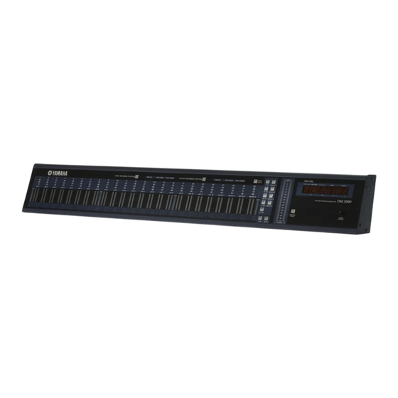 Yamaha MB2000 Manual De Instrucciones