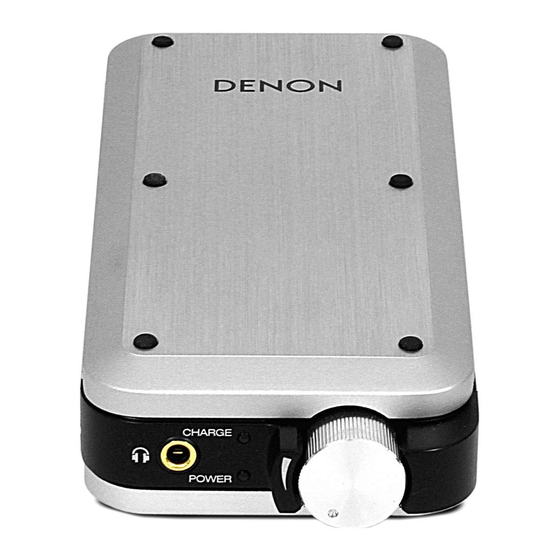 Denon DA-10 Manual Del Usuario