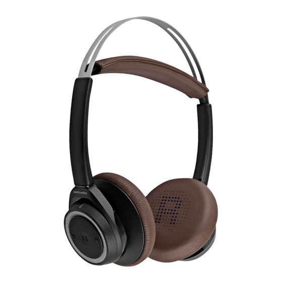 Plantronics BackBeat SENSE Guía De Usuario