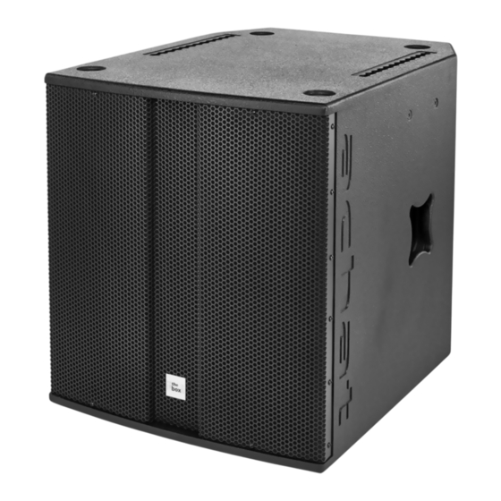 thomann the box pro Achat 112 A Manual De Instrucciones