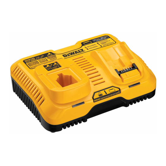 DeWalt DCB103 Manual De Instrucciones