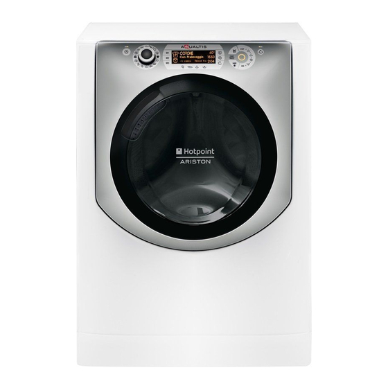 Hotpoint Ariston AQUALTIS AQ113D 69 Manuales