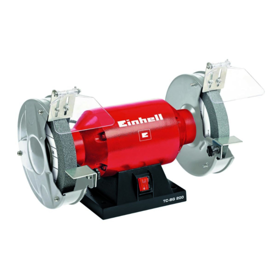 EINHELL TC-BG 200 Manual De Instrucciones