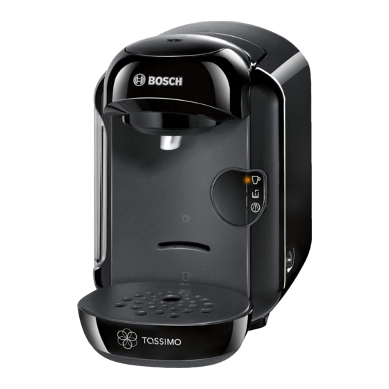 Bosch TASSIMO VIVY TAS 12 EU Serie Instrucciones De Uso